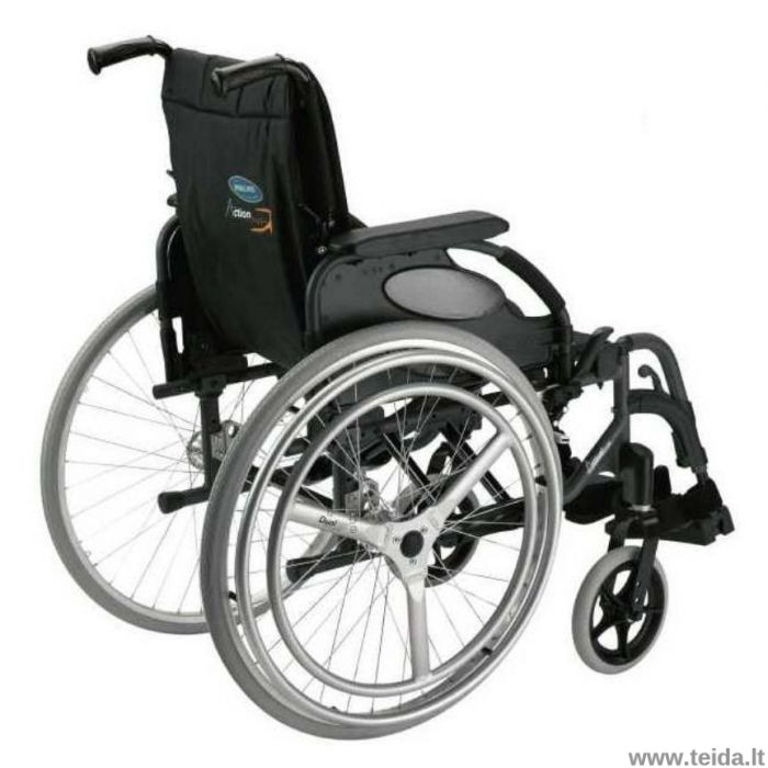 Vienpusio varymo nevarikliniai neįgaliųjų vežimėliai S