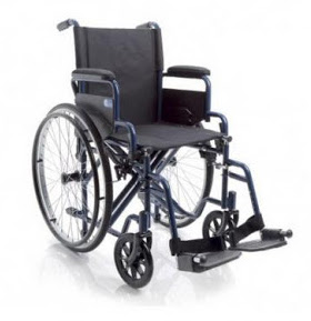 Abiem rankom valdomi neįgaliųjų vežimėliai su varomaisiais užpakaliniais ratais S - universalaus tipo